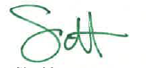 Chief Scott Sokol signature